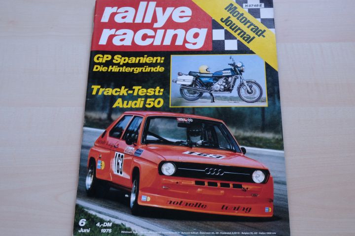 Deckblatt Rallye Racing (06/1975)
